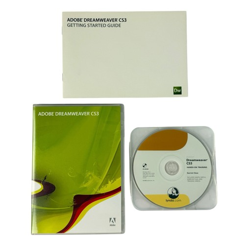 Adobe dreamweaver cs3 software - dreamweaver,