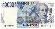 10000 LIRE BANCA D'ITALIA