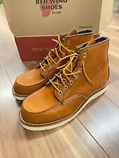 STIVALE 6 POLLICI UOMO NUOVO CON SCATOLA RED WING HERITAGE - STILE 875 CLASSIC MOC 8-12 D E EE