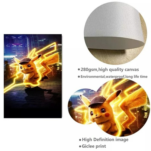 Detective pikachu poster - detective,
