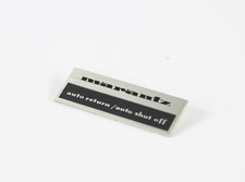 Targa Originale Marantz 6100