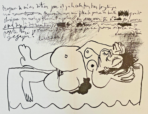 Lithographie pablo picasso - pablo,