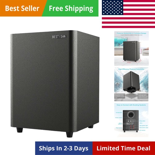 Powered subwoofer deep bass - powered,