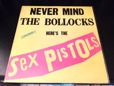 SEX PISTOLS Never Mind The Bollocks 1st UK pressing LP vinyl UK 1977