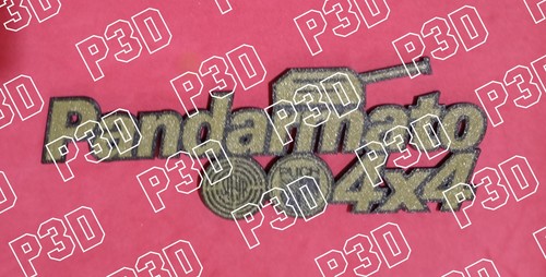 Targhetta pandarmato fiat - pandarmato,