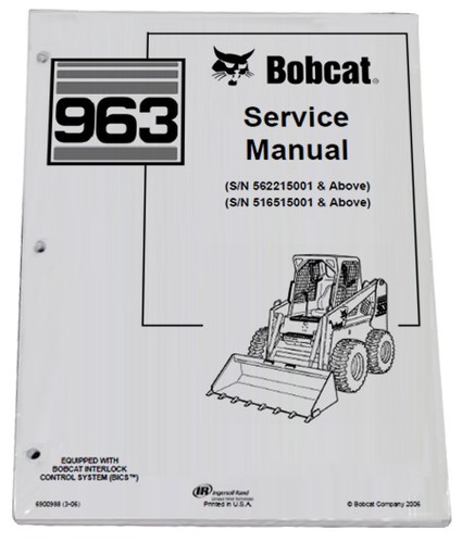 Bobcat 963 skid steer loader - 963,
