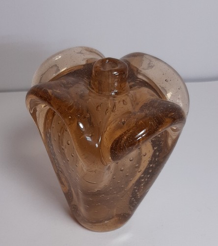 Vaso vintage monofiore vetro - vintage,