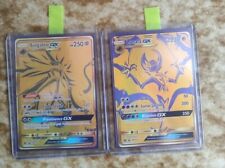SOLGALEO and LUNALA GX Gold Promo NM/MINT ENG SM 103/104 Pokémon 