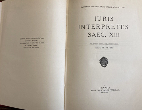 Meyers iuris interpretes saec - meyers,