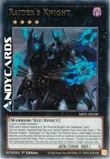 RAIDER'S KNIGHT • (Cavaliere Raid) • Rara • MP21 EN190 • 1Ed • Yugioh! ANDYCARDS