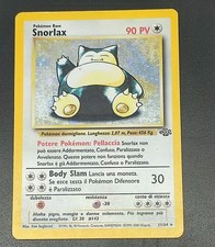 POKEMON Snorlax 11/64 HOLO Set Jungle Rara - Pokemon ITA  [S10]