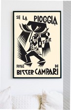 Poster Campari Bitter Milano