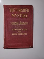 THE FINISHED MYSTERY 1917
