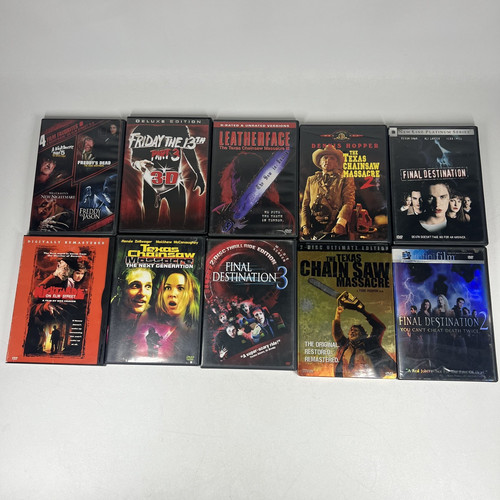 Horror movie dvd mixed - dvd, lot