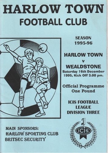 Harlow town wealdstone 16 - town,