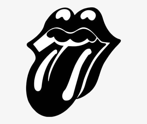 Adesivo logo rolling - rolling, stones