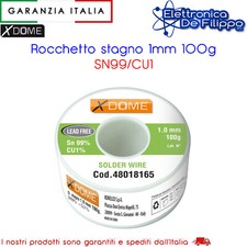 ROCCHETTO STAGNO 100GR. D.1MM