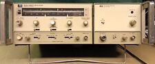 HP 8620C SWEEP SIGNAL GENERATOR + HP86250D PLUG-IN  8-12.4 GHz