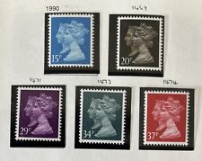 GB 1990 MNH PENNY NERO
