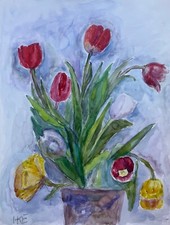 Acquerello Natura Morta Vaso