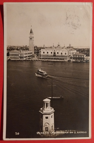 Cartolina venezia panorama - venezia,