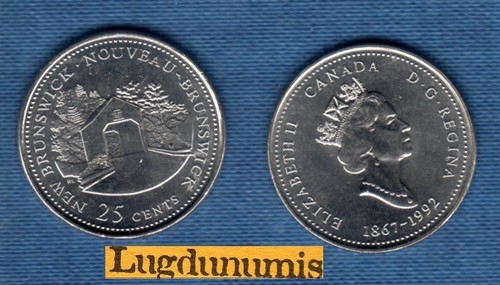 Canada cents 1992 nouveau - canada,