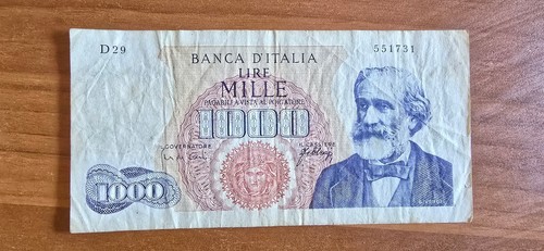 Banconota 1000 mille lire - 1000,