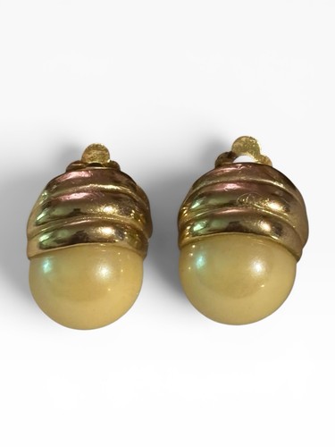 Orecchini vintage clip finta - orecchini,