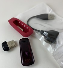 Autentico Fitbit One rosso con