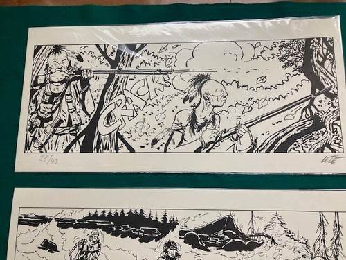 Litografie autore fumetti - litografie,