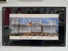 Christo Jeanne Claude Signed