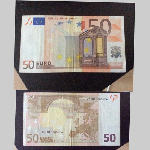 Banconota euro belgio - , 50