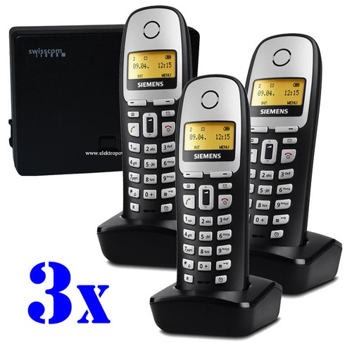 Trio set gigaset - 3, +