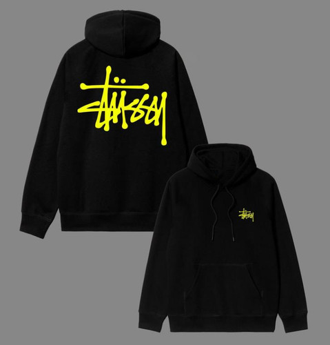 Felpa con cappuccio stussy - felpa,