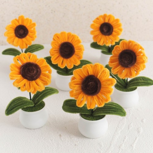 Decorazione fiori seta - , vaso
