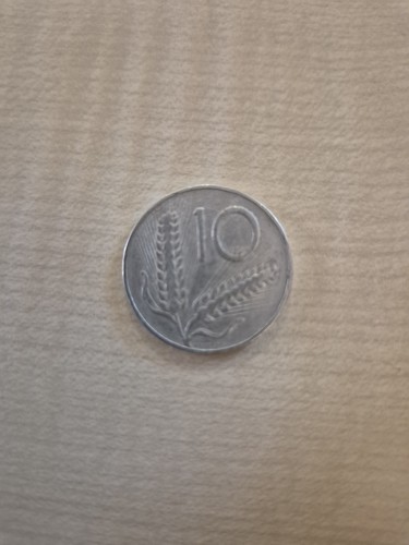 Antica rara moneta lire - e, 10