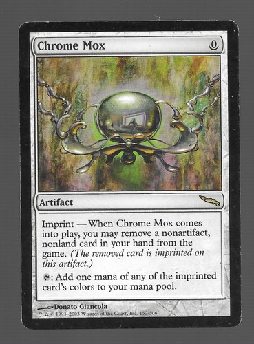 Mtg chrome mox - chrome, cromo