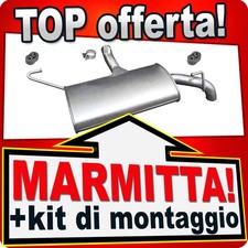 Silenziatore Posteriore per DODGE CALIBER JEEP COMPASS PATRIOT Marmitta