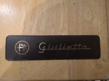 Placca Stemma Giulietta alfa romeo cruscotto Logo