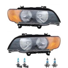 Set fari gialli incl. lampade