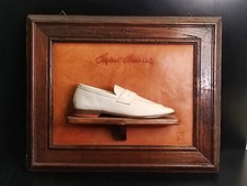 STEFANO BRANCHINI ESPOSITORE SCARPE VINTAGE MODERNARIATO PUBBLICITA' ARREDAMENTO