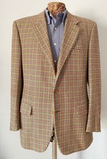 GIACCA 3 BOTTONI TG 56 LANA CASHMERE SARTORIALE INTELATA stile caraceni attolini