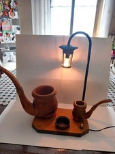 Antico porta oggetti in legno stupendo per arredo tavernetta