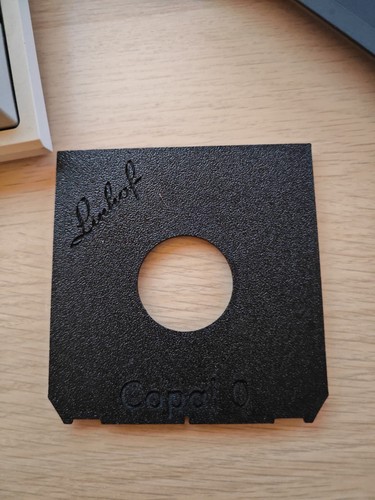Linhof piastra obiettivo lens - linhof,