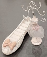 Porta anelli gioielli Brandani a scarpetta + Porta Collane Bracciali Ballerina