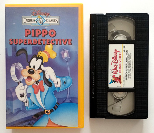 Vhs pippo superdetective - vhs,