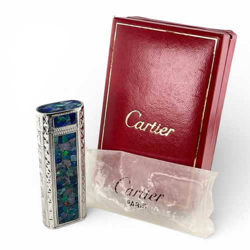 Accendino gas cartier ovale - a,