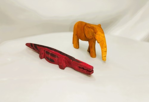 Coppia statuine animali