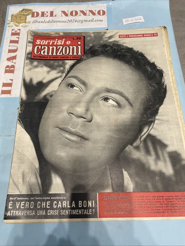 Sorrisi canzoni 24 1957 - tv,