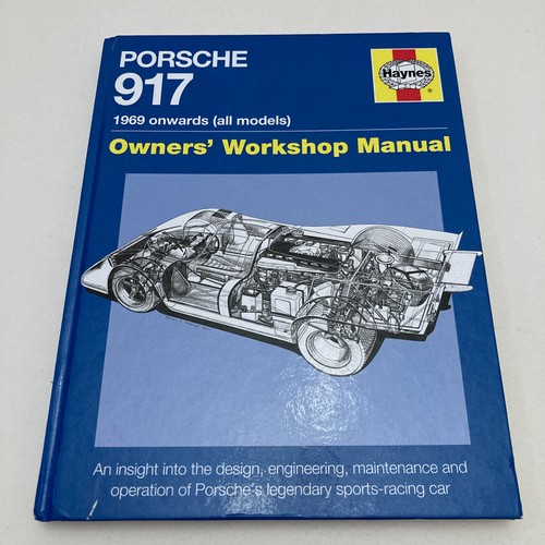 Porsche 917 manual - 917, 1969